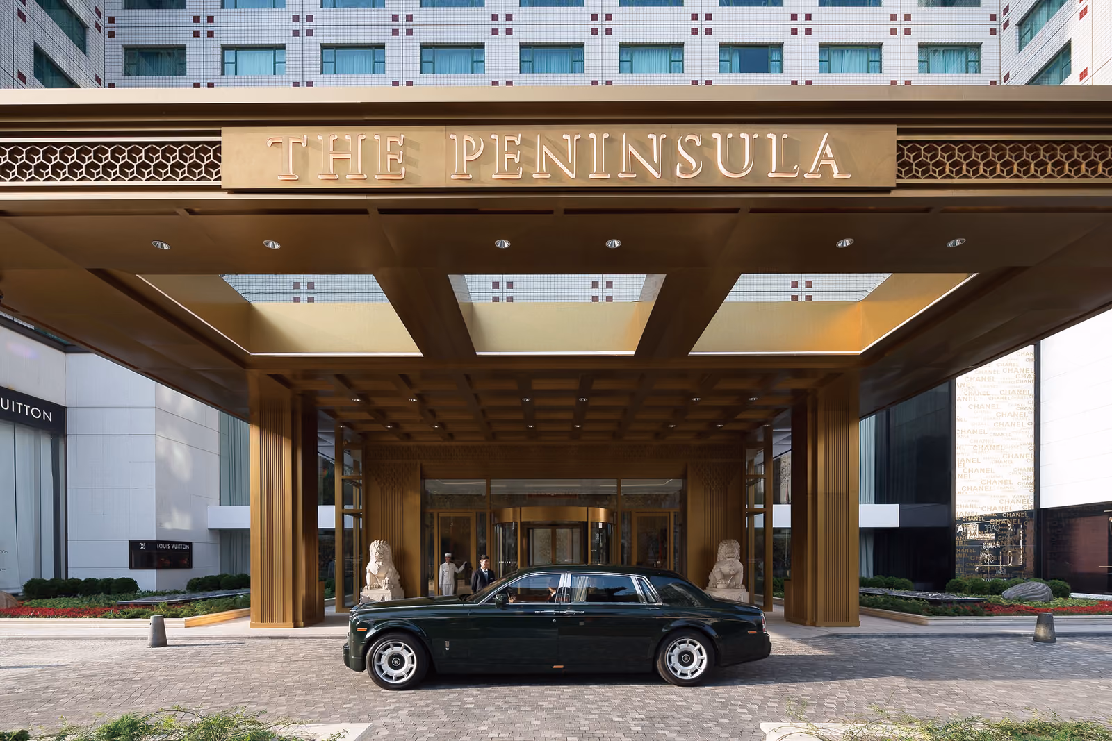 Entrance of The Peninsula Beijing