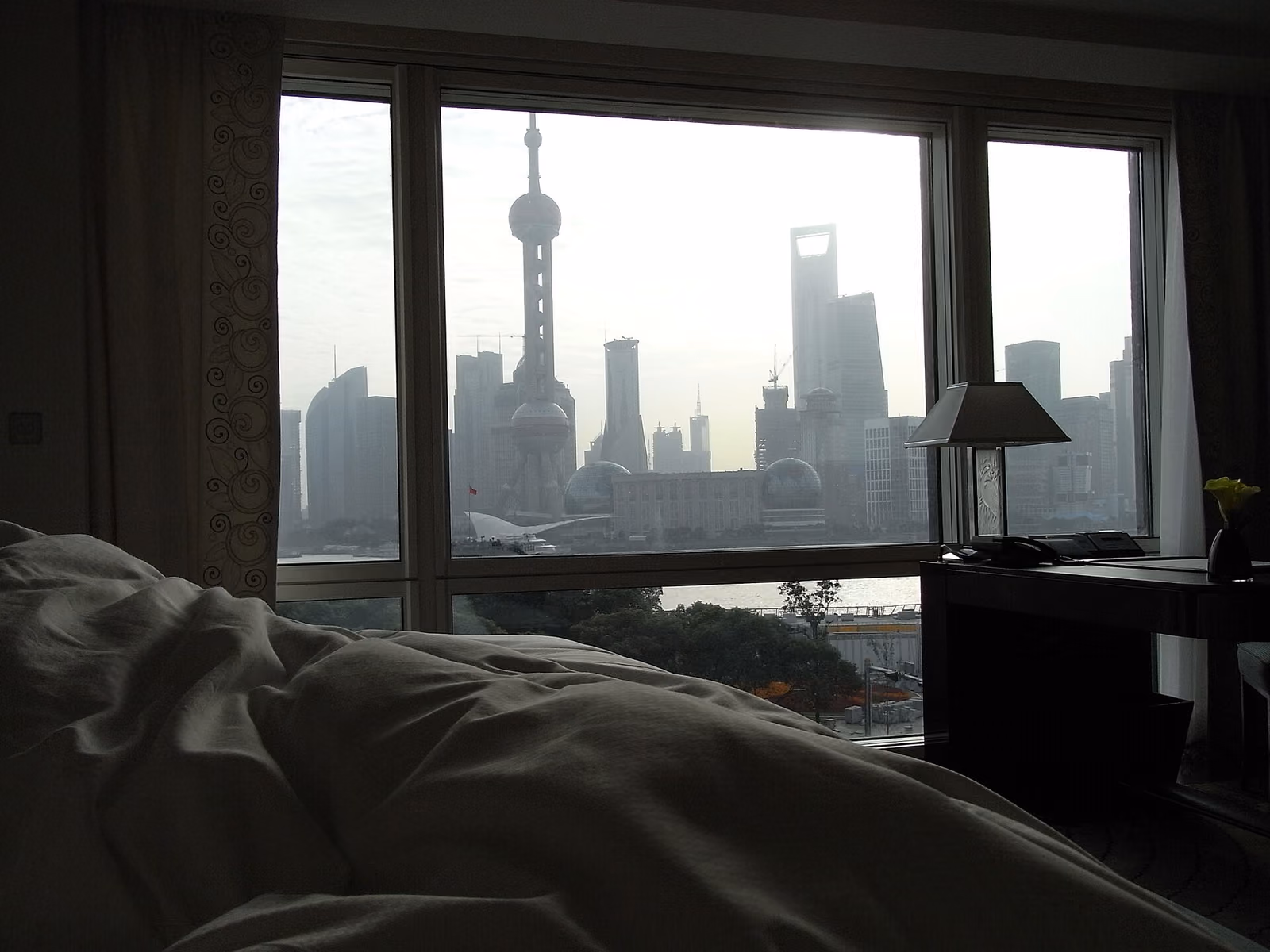 View from The Peninsula Shanghai