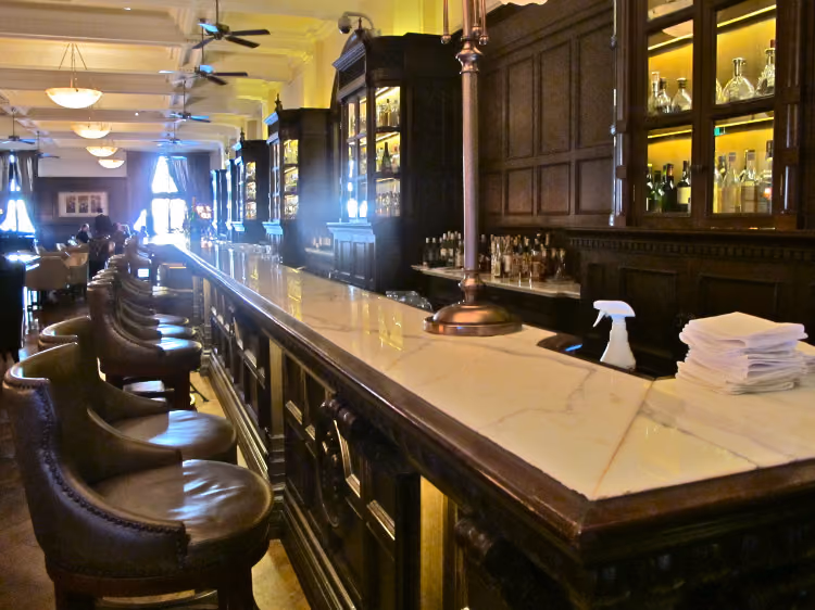 The Long Bar at Waldorf Astoria Shanghai
