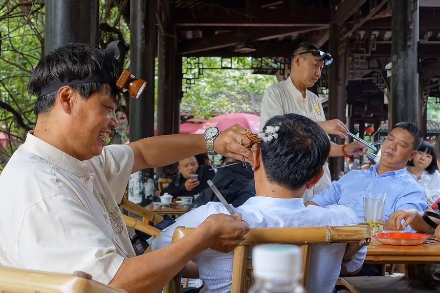 Heming Teahouse (鹤鸣茶社), Chengdu