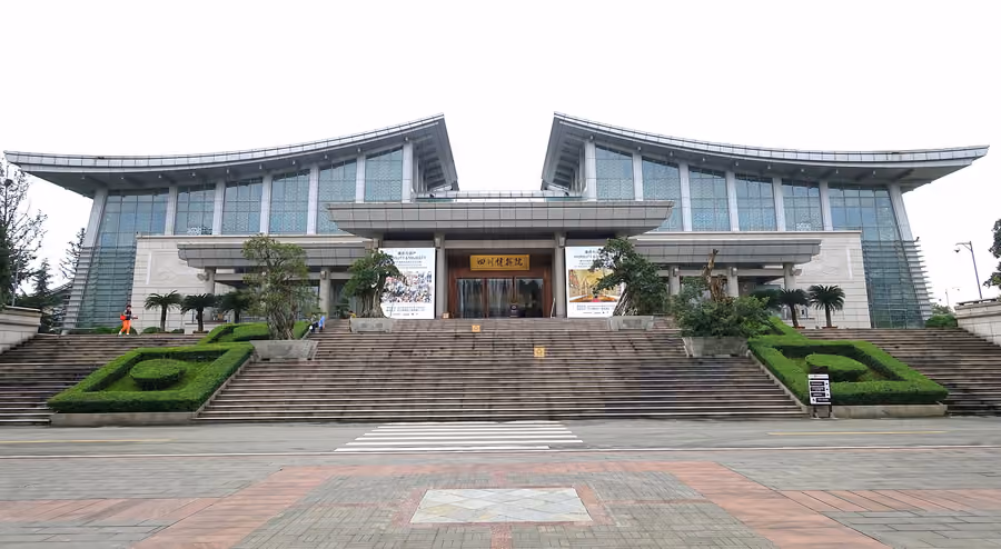 Sichuan Museum in Chengdu, China