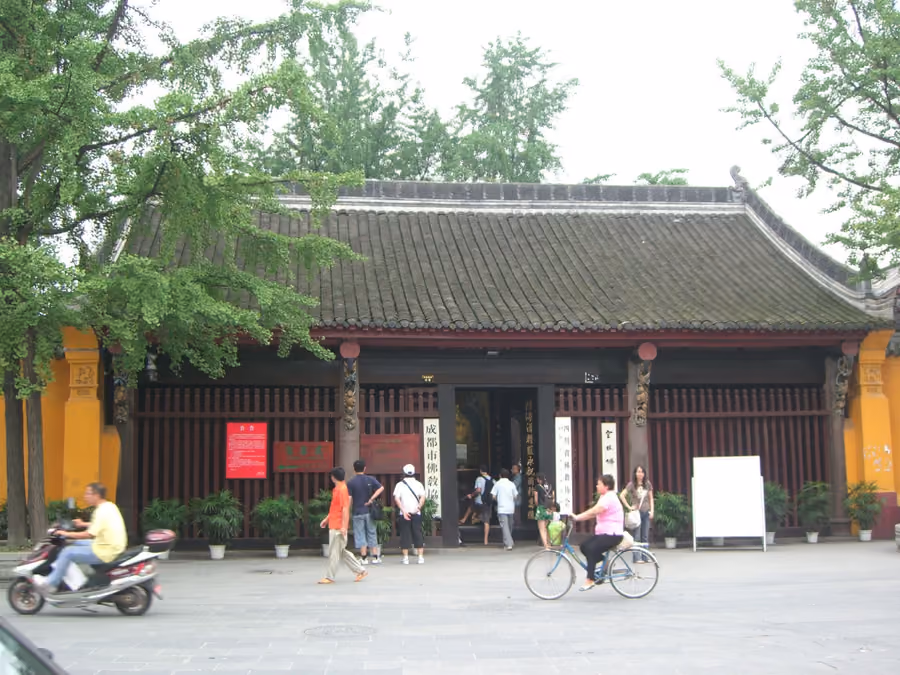 Wenshu Monastery in Chengdu, China