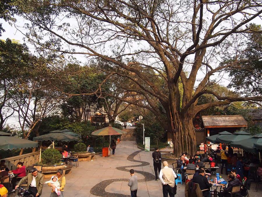 Eling Park in Chongqing, China
