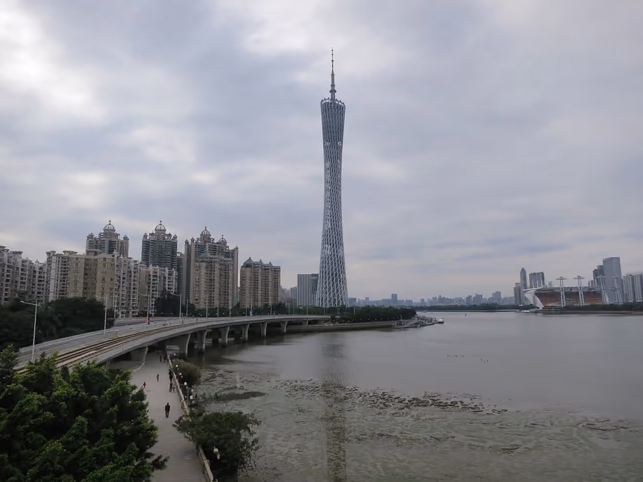 Canton Tower in Guangzhou, China