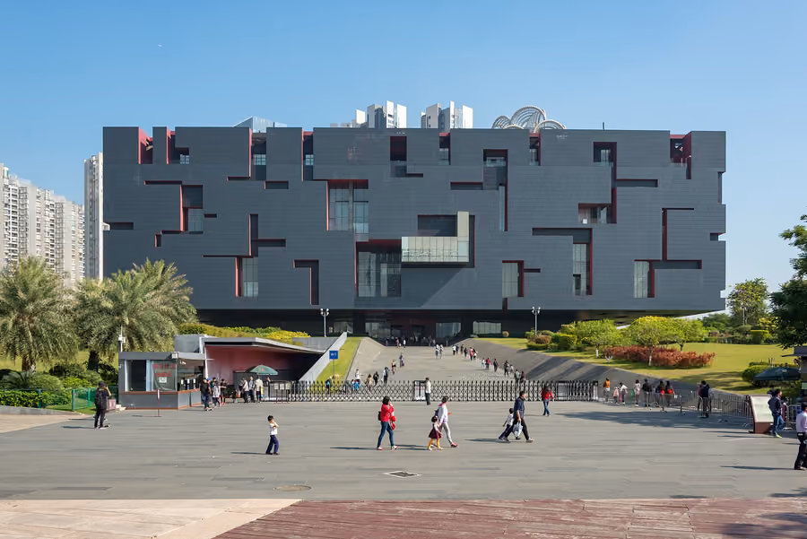 Guangdong Museum in Guangzhou, China