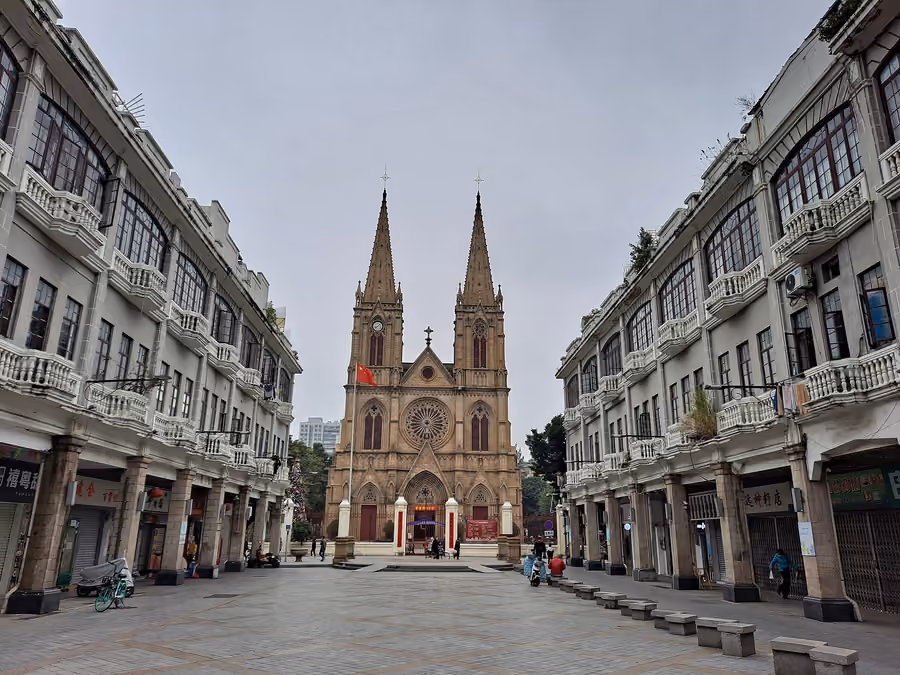 Sacred Heart Cathedral in Guangzhou, China