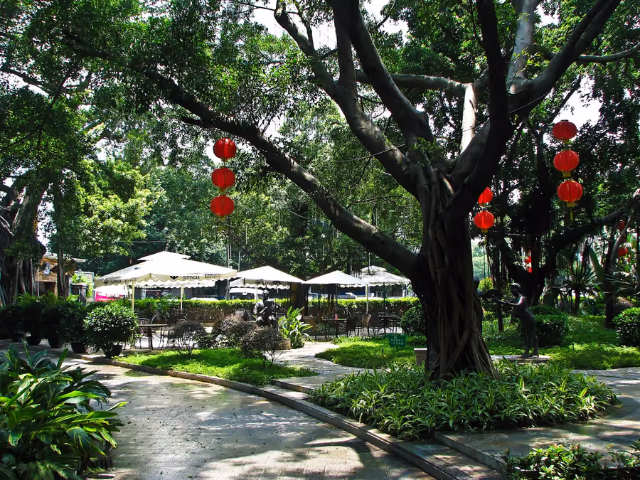 Shamian Island in Guangzhou, China