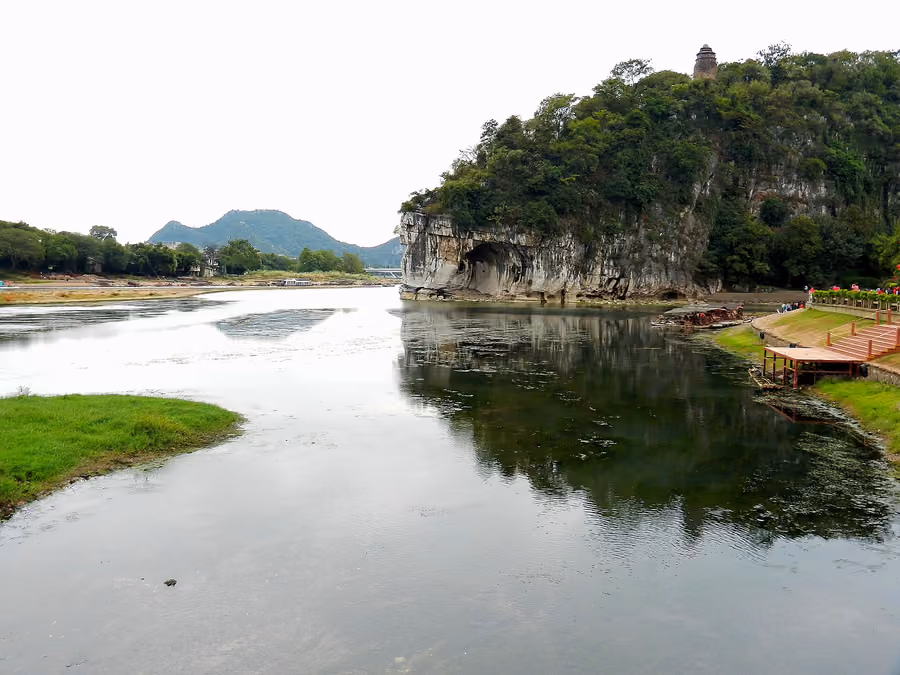 Elephant Trunk Hill in Guilin and Yangshuo, China