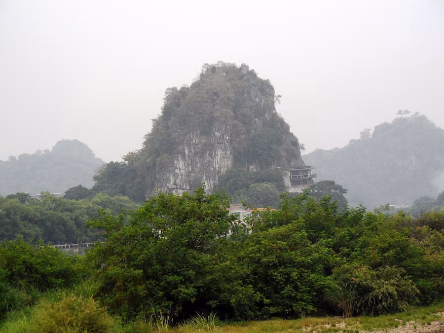 Seven Star Park in Guilin and Yangshuo, China