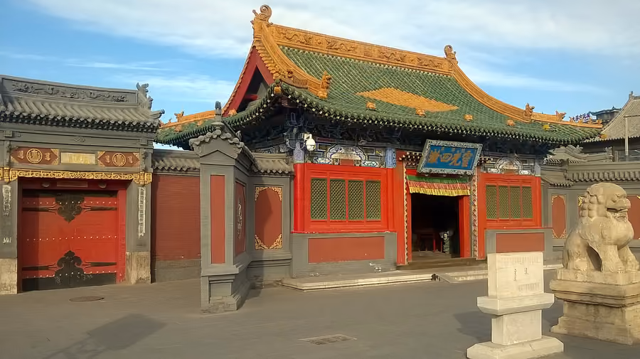 Xilitu Zhao Temple in Inner Mongolia, China
