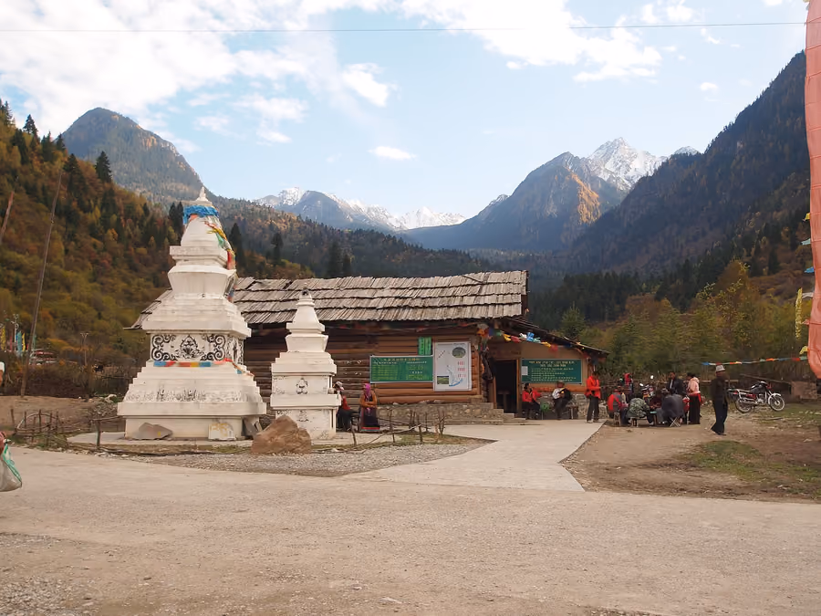 Zhongcha Valley in Jiuzhaigou, China