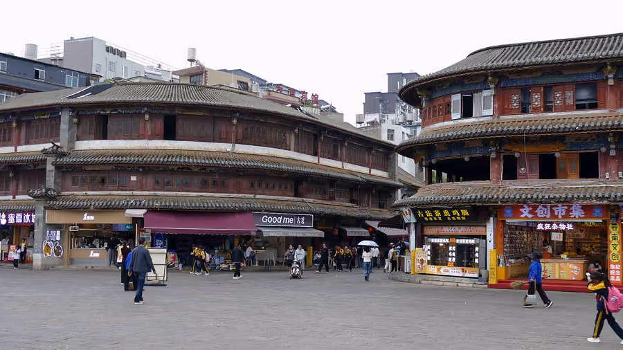 Guandu Ancient Town in Kunming, China