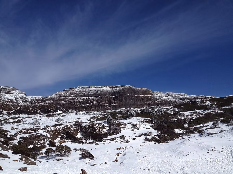 Jiaozi Snow Mountain in Kunming, China