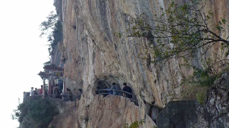 Western Hills and Dragon Gate in Kunming, China