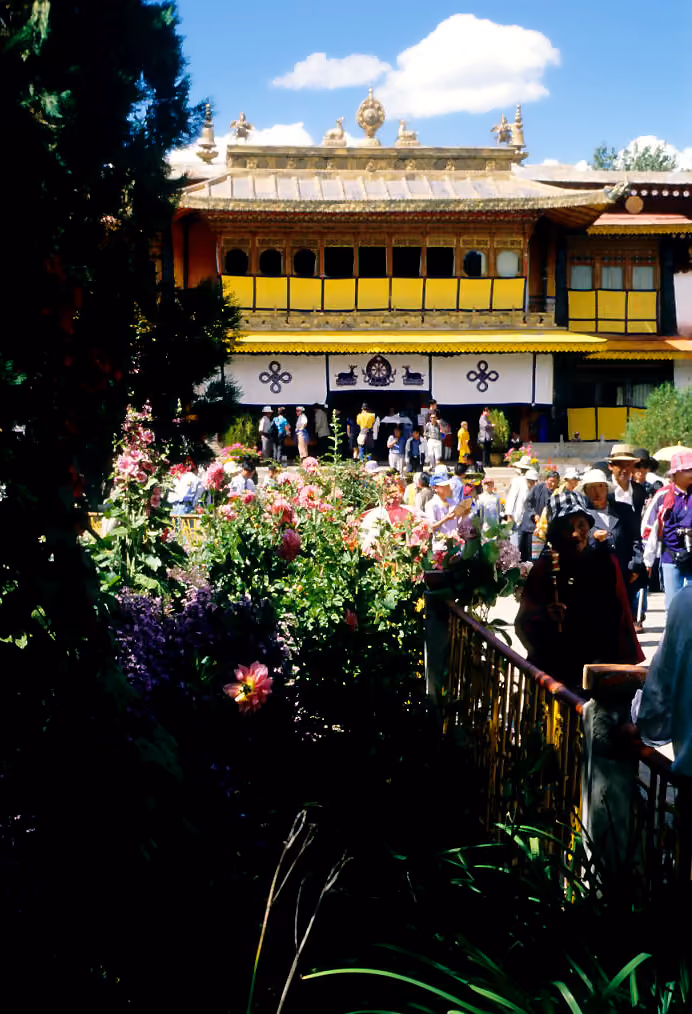 Norbulingka in Lhasa, China