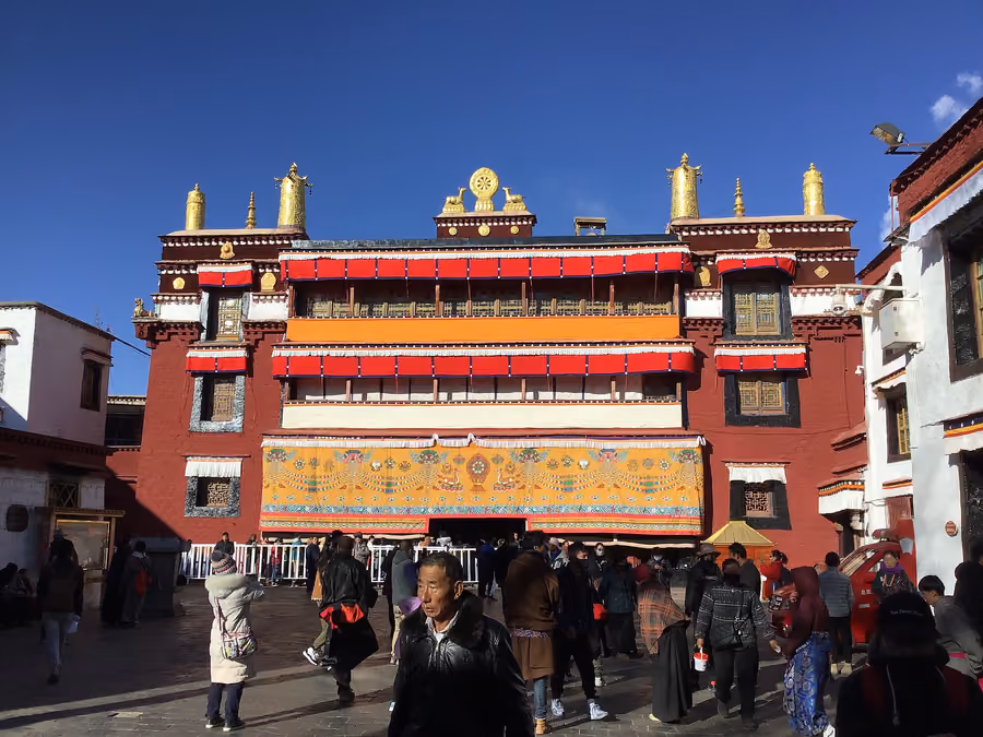 Ramoche Temple in Lhasa, China