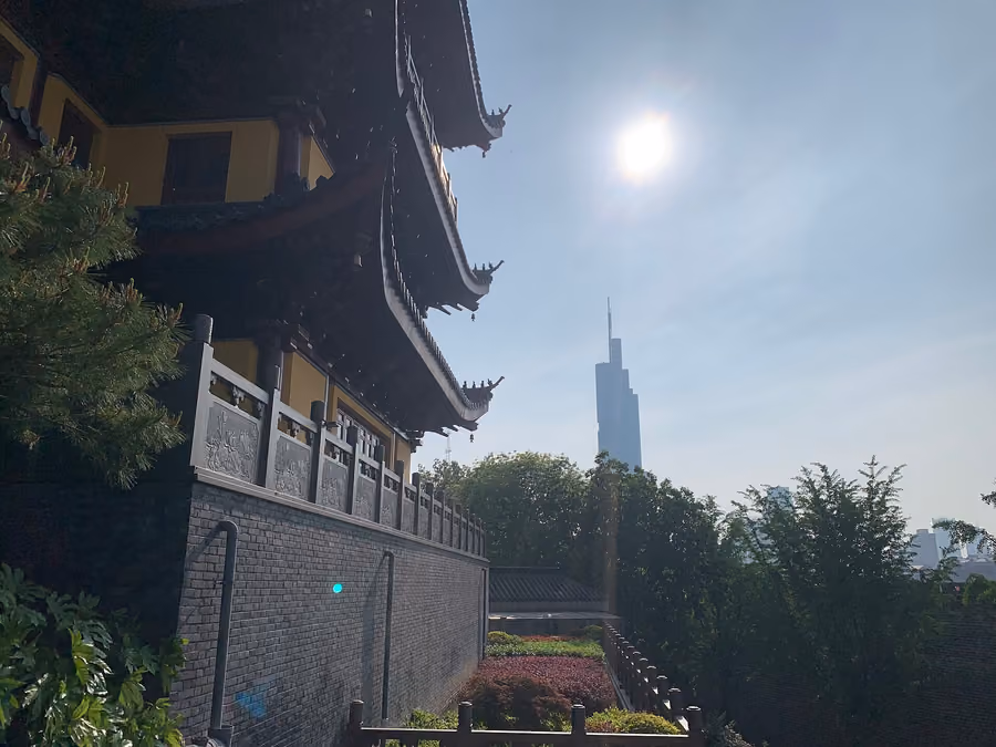 Jiming Temple in Nanjing, China