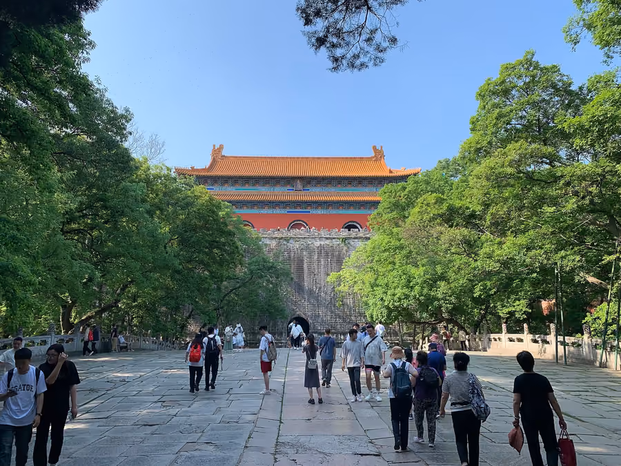 Ming Xiaoling Mausoleum in Nanjing, China