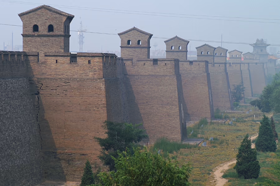 Pingyao City Wall in Pingyao, China