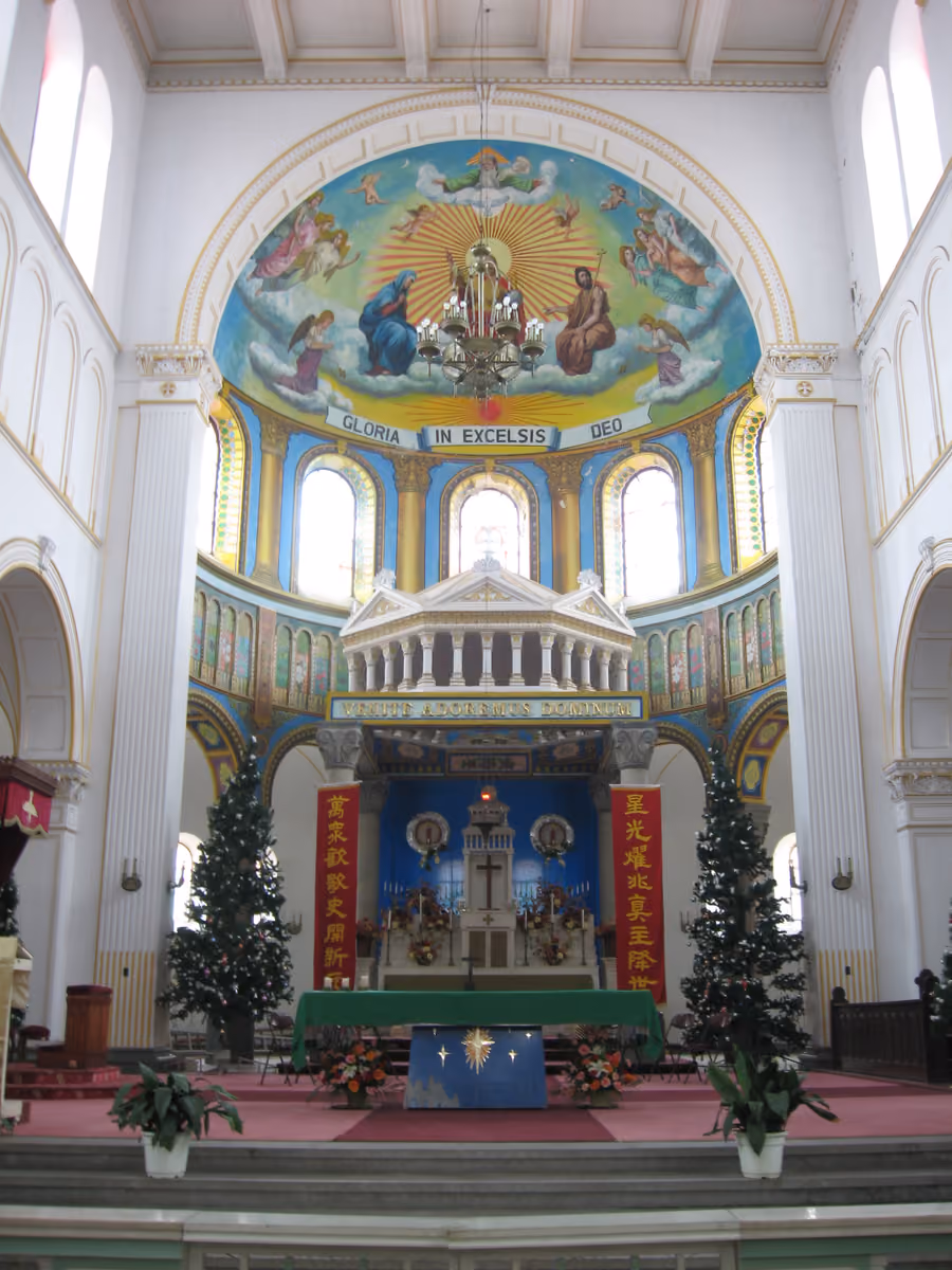 St Michael's Cathedral in Qingdao, China