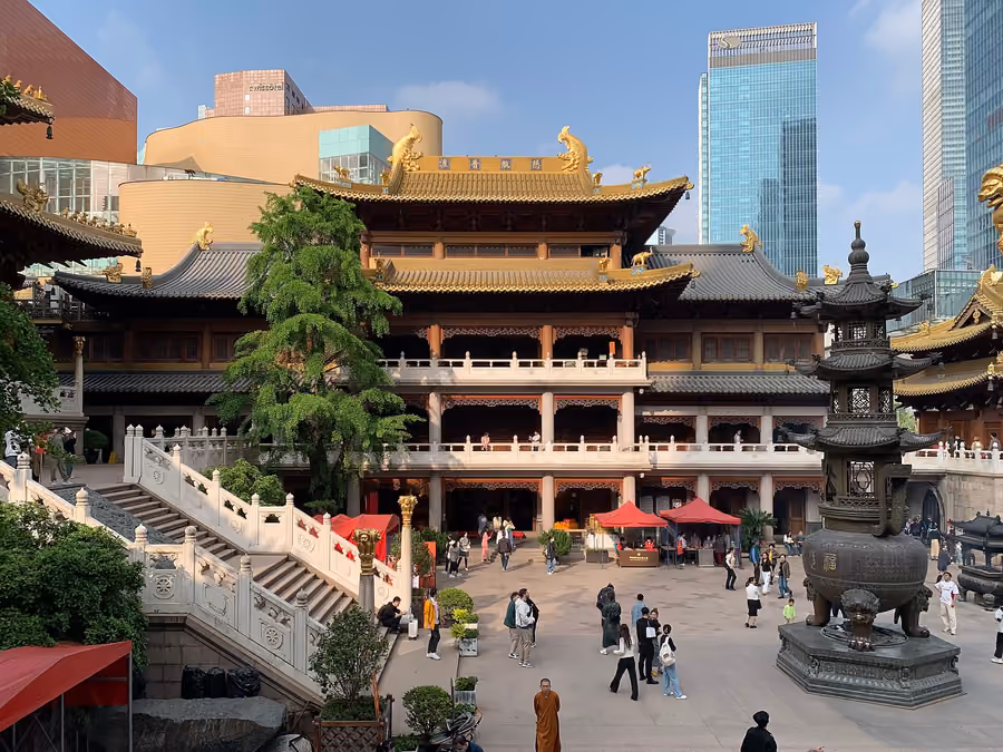 Jing'an Temple (静安寺), Shanghai