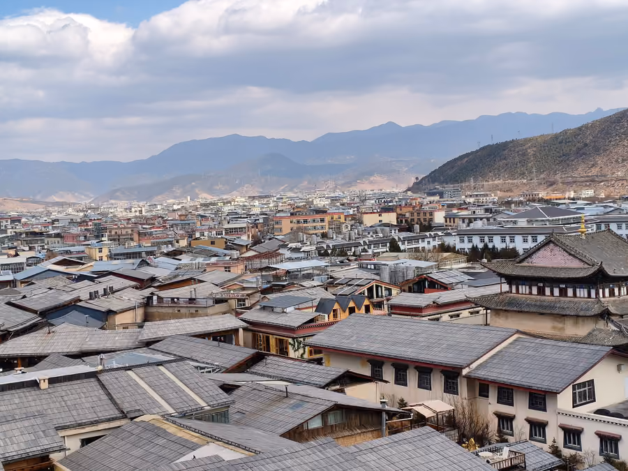 Dukezong Ancient Town in Shangri-La, China