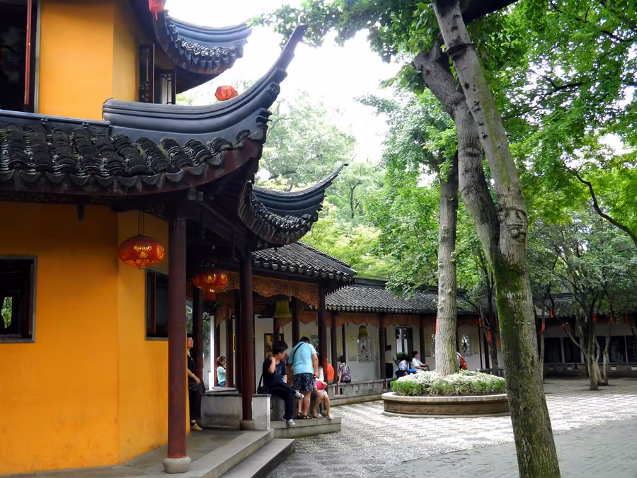 Hanshan Temple (Cold Mountain Temple) in Suzhou, China