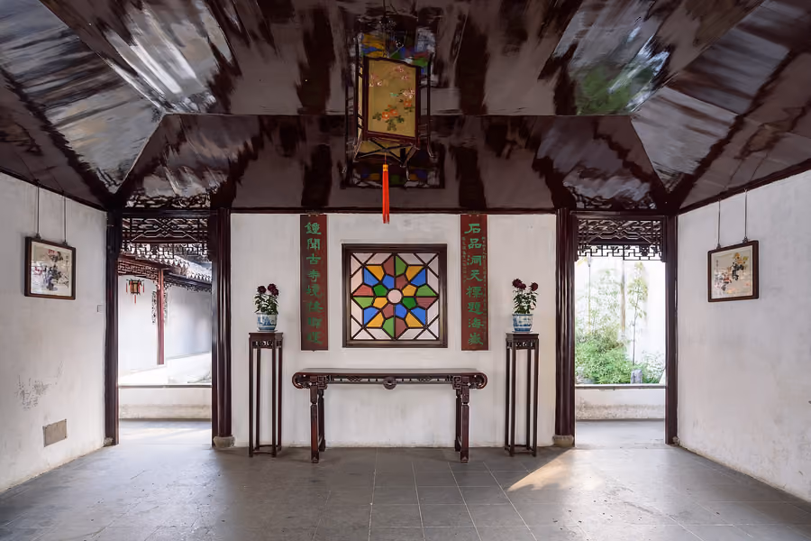 Lion Grove Garden in Suzhou, China