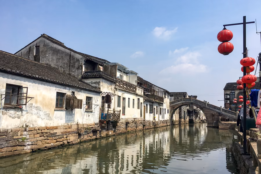 Shantang Street in Suzhou, China