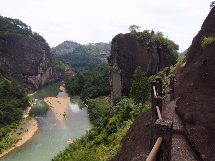 Tianyou Peak in Wuyishan, China