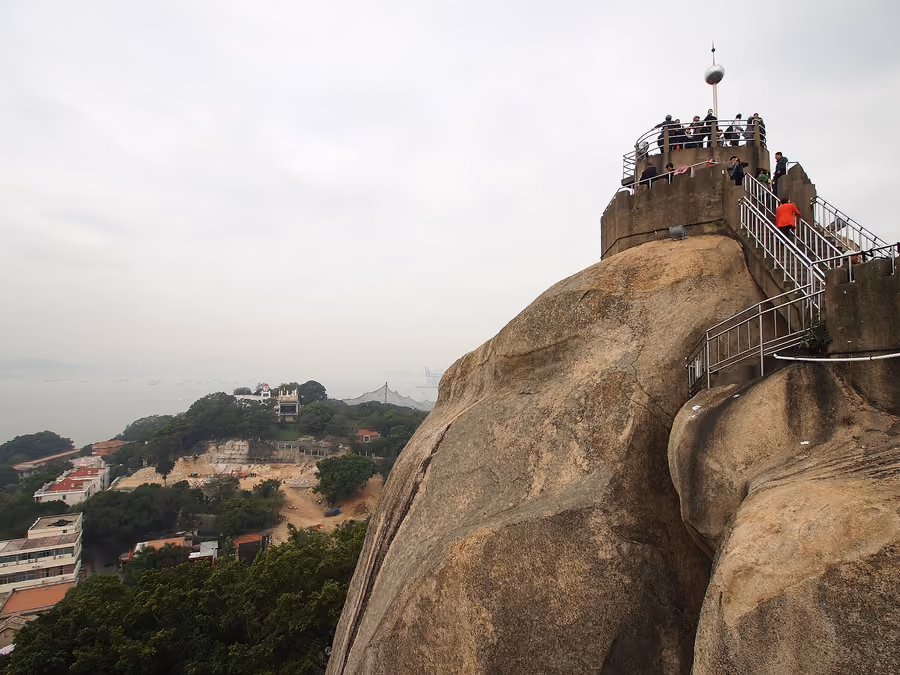 Sunlight Rock in Xiamen, China