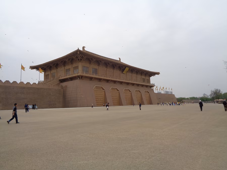 Daming Palace National Heritage Park in Xi'an, China