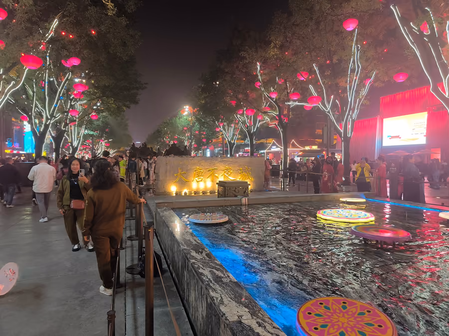 Great Tang All Day Mall (Tang Dynasty Ever-Bright City) in Xi'an, China
