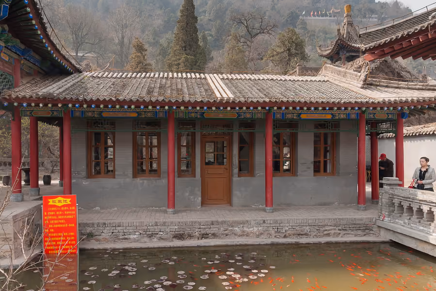 Huaqing Palace (Huaqing Pool) in Xi'an, China