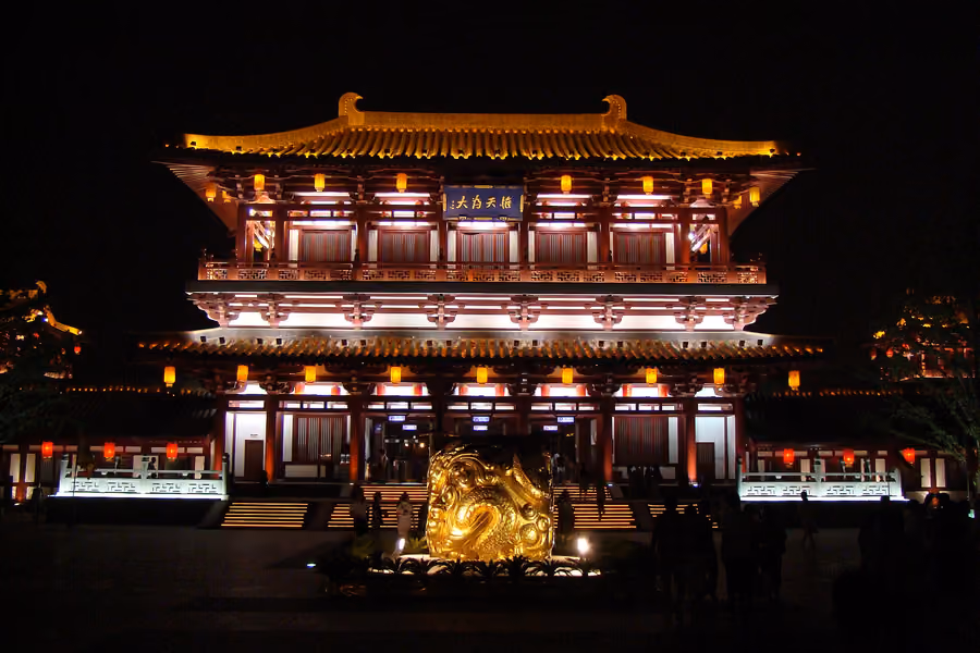 Tang Paradise (Datang Furong Garden) in Xi'an, China