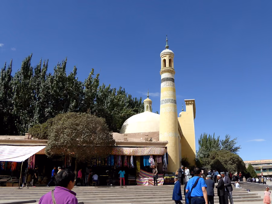Id Kah Mosque in Xinjiang, China